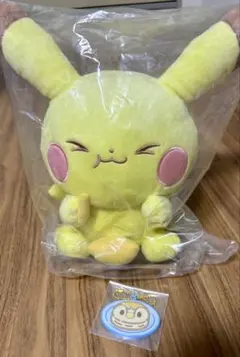 ポケピース 一番くじ ピカチュウ ぬいぐるみ ポッチャマ ラバーチャーム セット