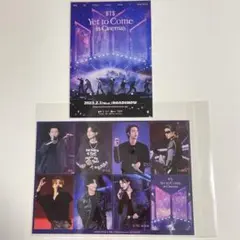 BTS Yet to Come in Cinemas 映画入場特典　バンタン