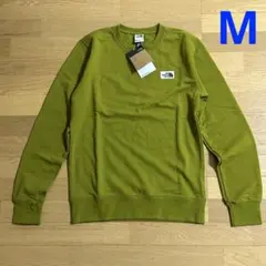 ノースフェイス　トレーナー　スウェット　1ポイント　タグ付き　グリーンMサイズ