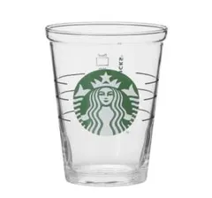 コールドカップグラス 414ml ガラス スタバ タンブラー　スターバックス