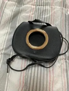 レディース、ミニショルダーバッグ【ブラック】新品・未使用品【24時間以内発送】