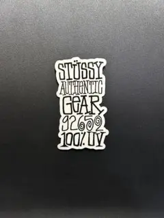 Stussy ショーンフォント black sticker