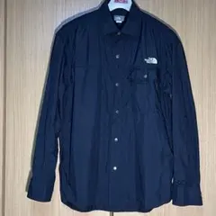 THE NORTH FACE 長袖シャツ　ノースフェイス ヌプシシャツ 黒 04