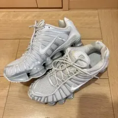 新品23⭐︎W NIKE SHOX TL ショックス アーモリーブルー シルバー