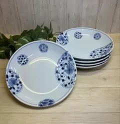 花伊万里16.5cm皿軽量(5枚)のサムネイル