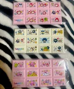 たまごっちちょこぶろっくしーる　 チョコブロックシール　まめっち　3個セット