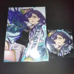 プロセカ　白石杏 SEKAI　ALBUM CD 特典　缶バッジ カード　セット