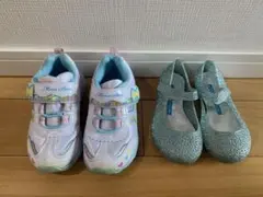 MoonStar ハート柄スニーカーとバレエシューズセット