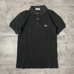 LACOSTE Classic Fit ポロシャツ ブラック - メルカリ