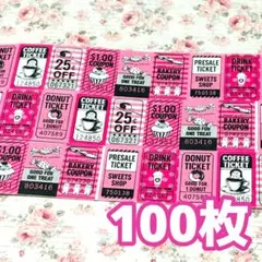 ラベラーシール 【sweets ticket】