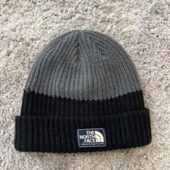 THE NORTH FACE ニット帽 グレー/ブラック