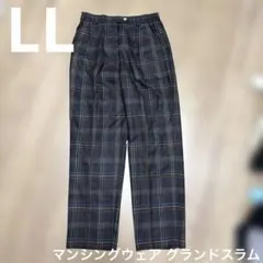 d*s様 マンシングウェア グランドスラム ブラウン系 チェック ゴルフパンツのサムネイル