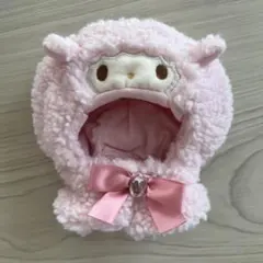 ピアノちゃん　ぬいぐるみ用 着せ替えフード ピンク