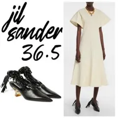 【定価14万】JILSANDER フリンジ ヒール パンプス 23 cmのサムネイル