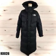 ★ノースフェイス ロングダウンジャケット ブラック系 XS K0026