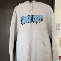 HUF グレー フード付きパーカー