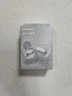 NAGAOKA NOW10WH オープンイヤー型ワイヤレスイヤホン 本体