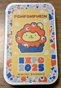 ②ポムポムプリン　サンリオ　ミャクミャク　シークレット　スライド缶