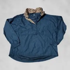 ビンテージ ナイロンジャケット ヒョウ柄 Lサイズ 古着