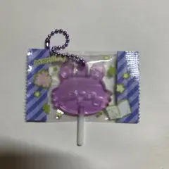 モモンガキャンディ型キーホルダー パープル