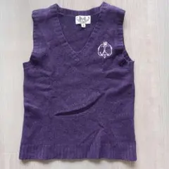 Juicy Couture ニットベスト パープル 6