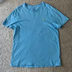 Polo Ralph Lauren カスタムスリムフィット Tシャツ L ブルー