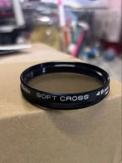 49mm径　Kenko　SOFT　CROSS ケースあり