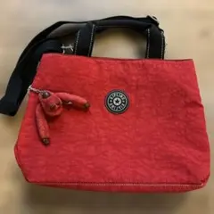 Kipling ショルダーバッグ レッド