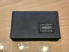 ポーター 名刺入れ ネイビー キャンバス