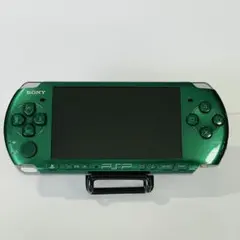 【極美品‼︎】SONY PSP-3000 スピリティッドグリーン メモステ8GB付