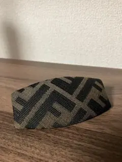 【美品】FENDI フェンディズッカ キャンバス カジュアル バレッタ