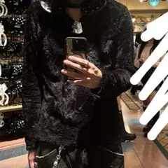 シャギーニット　ボア