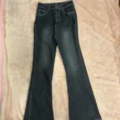 ダークブルーフレアデニム