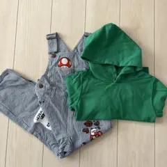 ルイージ USJ オーバーオール パーカー セット