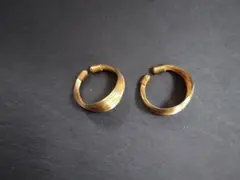 ゴールドカラーヴィンテージイヤリング　イヤリング ⑫