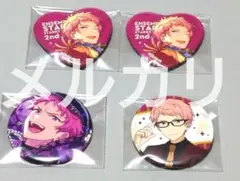 2点セット】あんスタ スタステ 2nd ハート缶バッジ キャラバッジ 斎宮