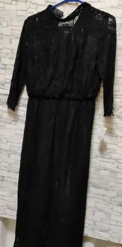 STRAWBERRY FIELDS ブラックロングドレス