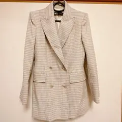 ZARAダブルブレストジャケット　S