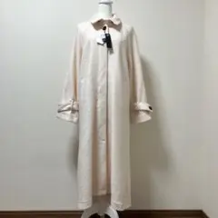 タグ付き　ジーナシス　ロングコート　コート　冬　レーヨン　羊毛