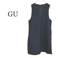 ジーユー　シンプルワンピース　Sサイズ　ブラック　大人可愛い