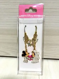【美品】ディズニーリゾート　ペアストラップ