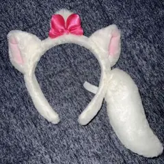 (最終値下げ)ディズニー マリーちゃん カチューシャ ファンキャップ