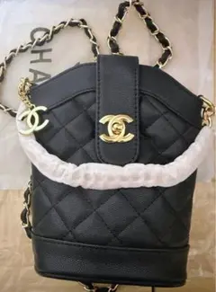 CHANEL シャネル ノベルティ キルティング2way ショルダーバッグ