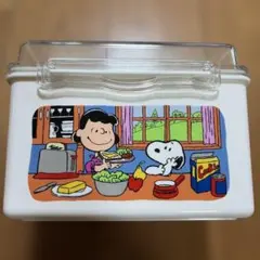 希少昭和レトロ スヌーピー＆ルーシー キャニスターポット