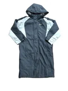 Nike フード付きベンチコート XS ブラック/グレー