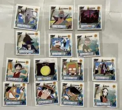 ワンピース ステッカー シール列伝 当時物 シール レトロ まとめ売り