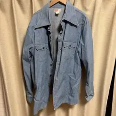 古着Levi's デニムシャツ オレンジタブ XL USA製のサムネイル