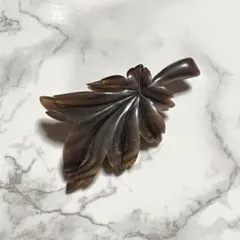 水牛 葉っぱのブローチ 7150 特価