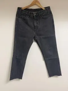 美品】UNUSED アンユーズド UW1158 ワイドデニム サイズ2 - メルカリ