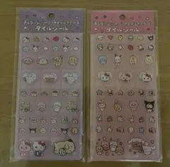 チェゴシム　サンリオキャラクターズ　タイルシール　２種セット